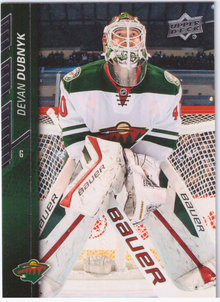 2015/16 Upper Deck 1 – D.Dubnyk Min 91