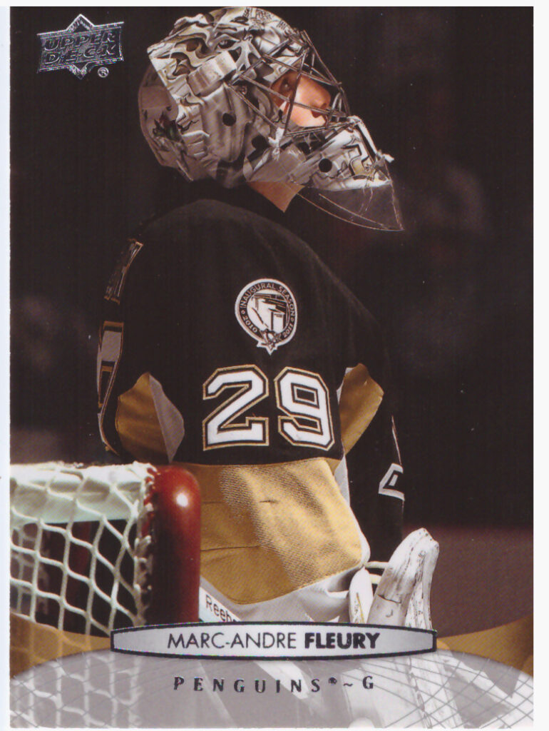 2011/12 Upper Deck 1 – M.A.Fleury Pit 50