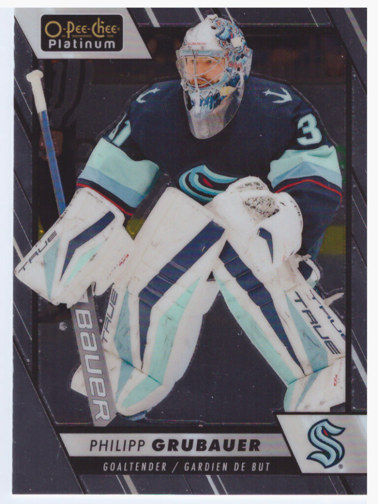 2023/24 O-Pee-Chee Platinum – P.Grubauer Sea 168