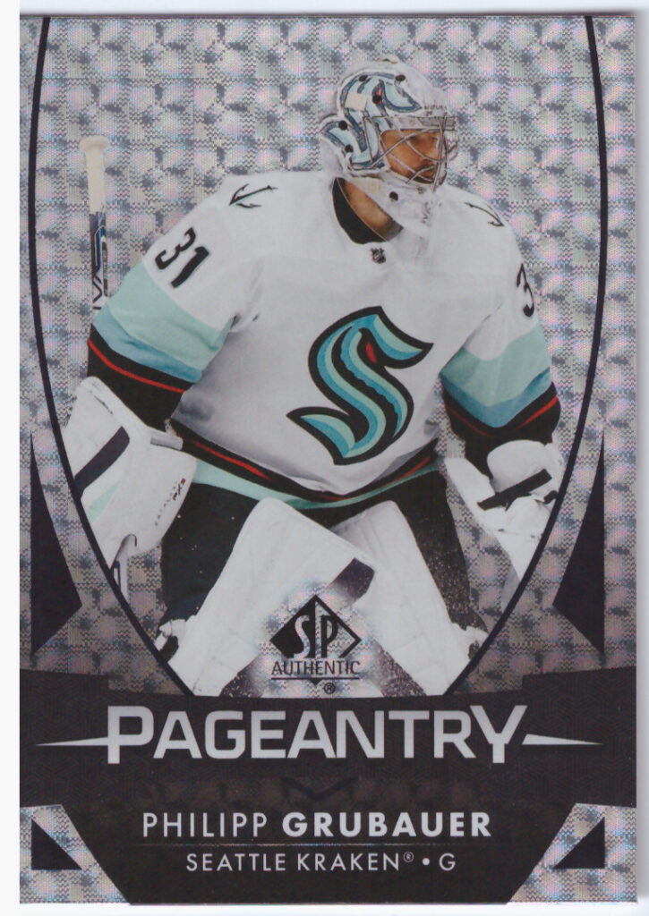 2023/24 SP Authentic – P.Grubauer Sea P-10