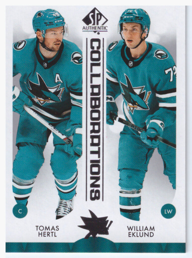 2023/24 SP Authentic – T.Hertl, W.Eklund Sjs C-25