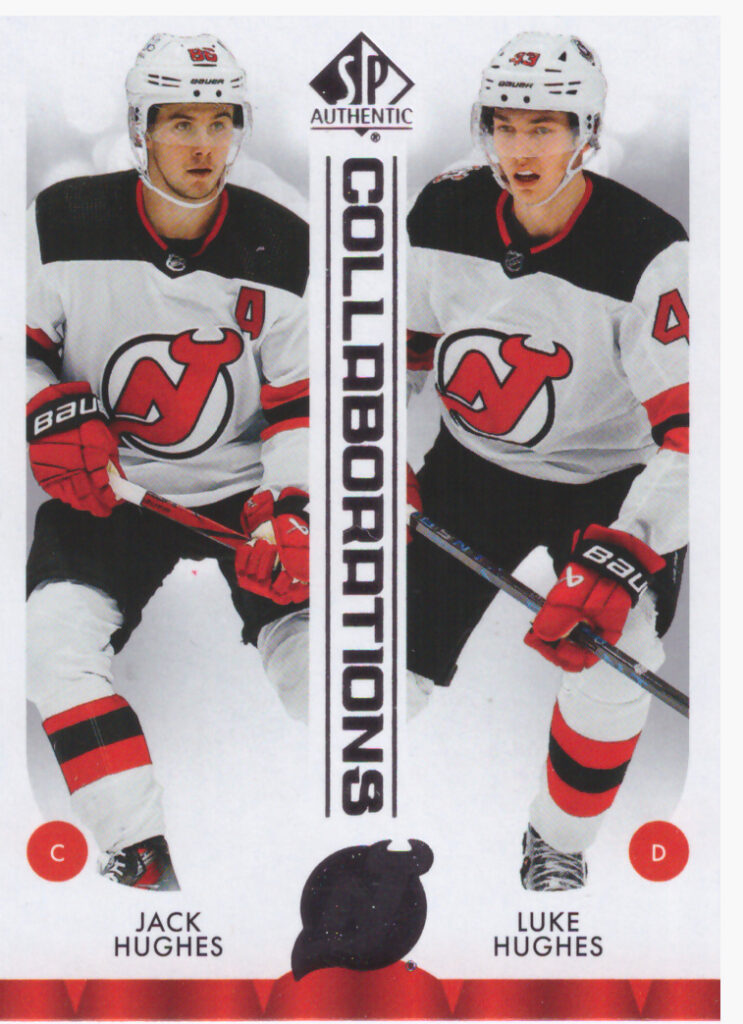 2023/24 SP Authentic – J.Hughes, L.Hughes Njd C-24