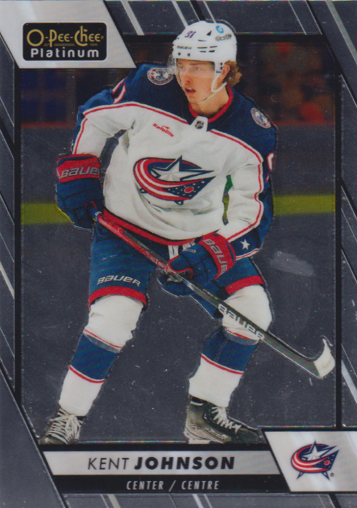 2023/24 O-Pee-Chee Platinum – Kent Johnson Columbus Blue Jackets 102