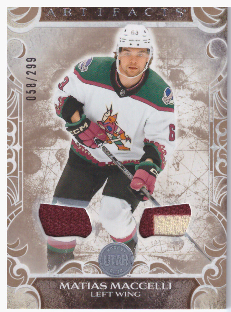 2024/25 Artifacts – M.Maccelli Utah 71   /299