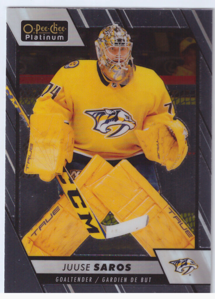 2023/24 O-Pee-Chee Platinum – J.Saros Nas 88