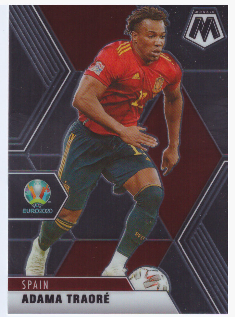2021 Panini Mosaic EURO 2020 – A.Traoré Spain 162