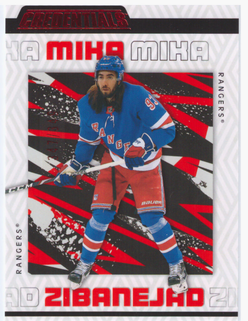 2023/24 Credentials – M.Zibanejad Nyr 60   /349