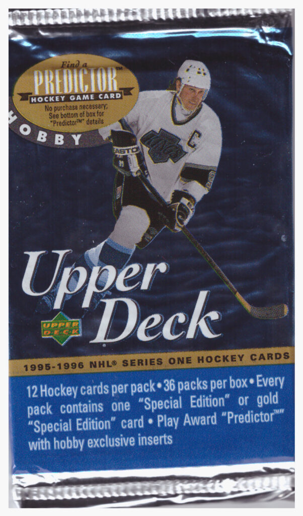 1995/96 Upper Deck Series 1 hobby balíček