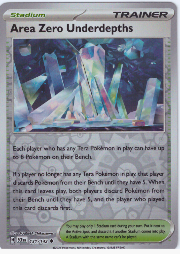 Scarlet & Violet 7: Stellar Crown – Area Zero Underdepths 131