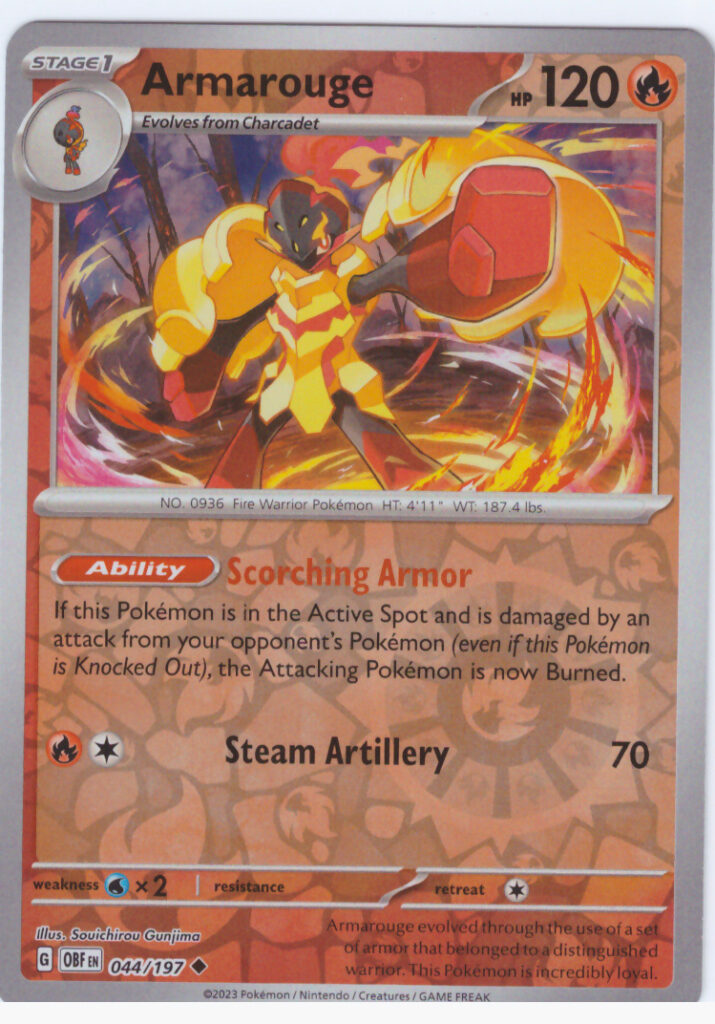 Scarlet & Violet Obsidian Flames – Armarouge 044