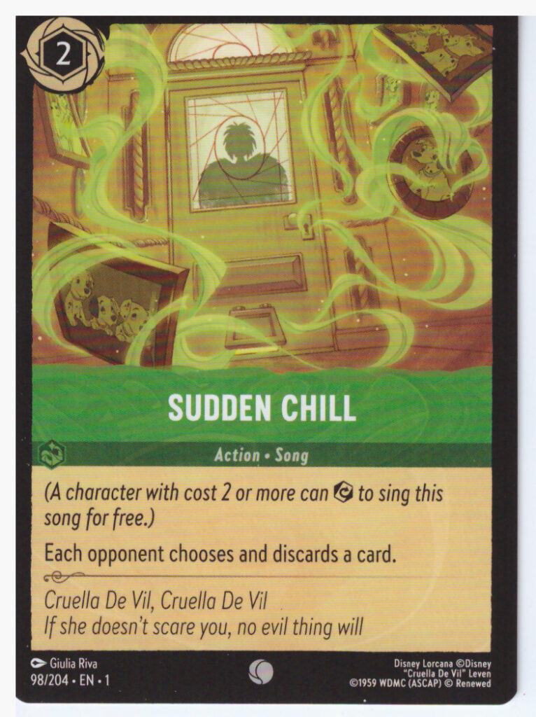 Lorcana 1: The First Chapter – Sudden Chill 98/204