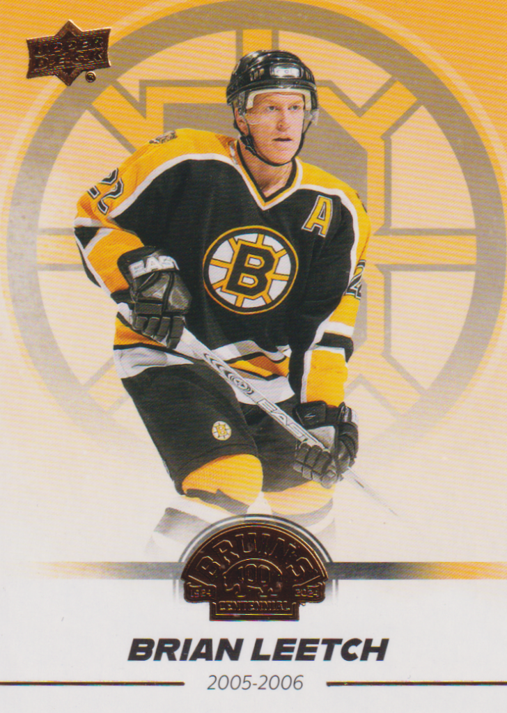 2023/24 Boston Bruins Centennial – B. Leetch Bos 74