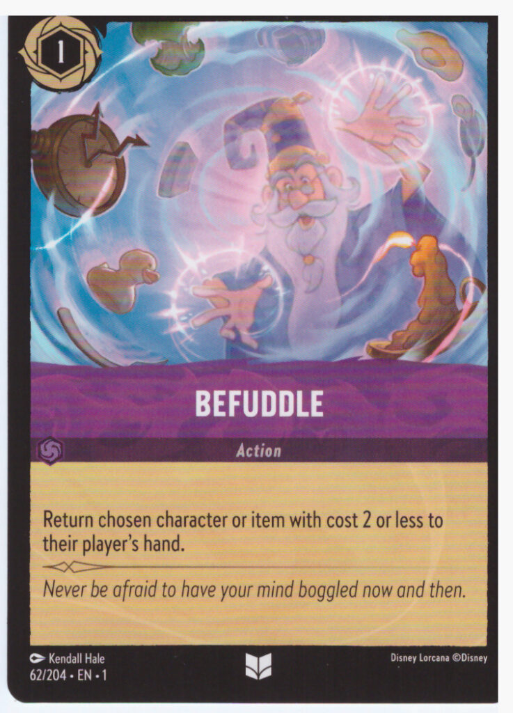 Lorcana 1: The First Chapter – Befuddle 62/204