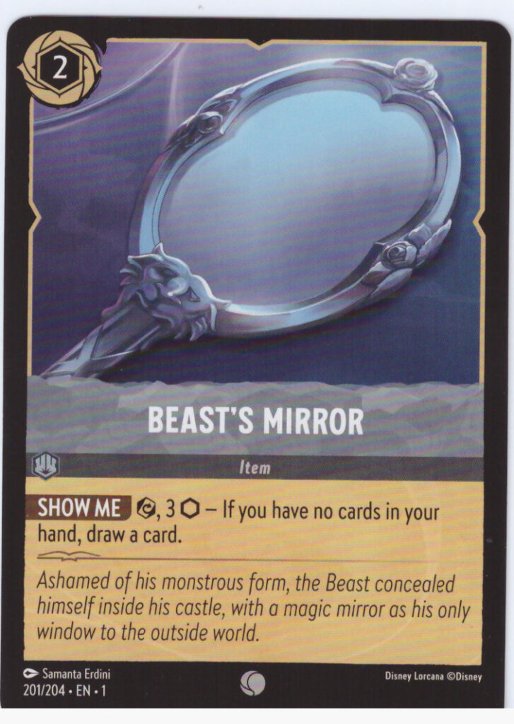 Lorcana 1: The First Chapter – Beast´s Mirror 201/204