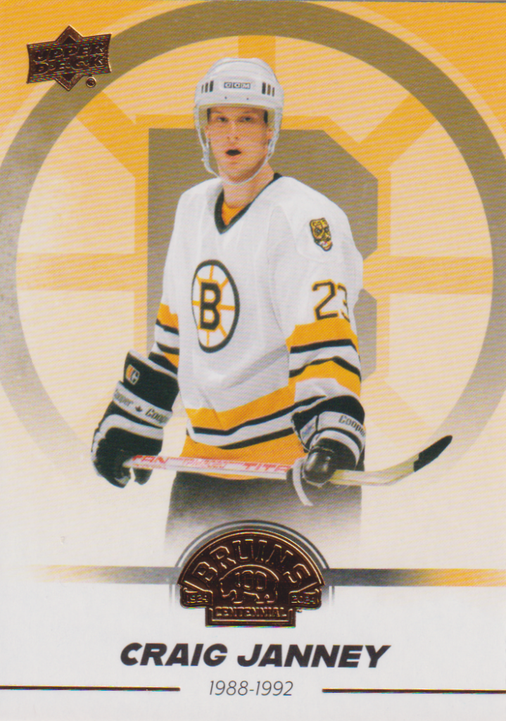 2023/24 Boston Bruins Centennial – C. Janney Bos 50