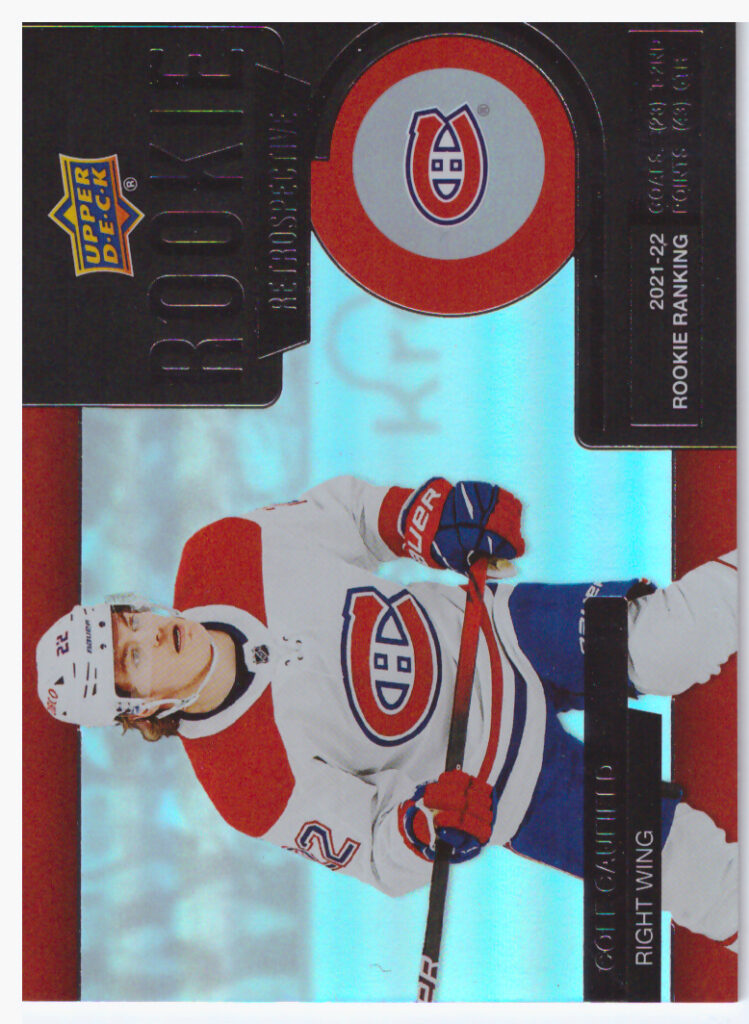 2022/23 Upper Deck Series 1 – C.Caufield Mon RR-9