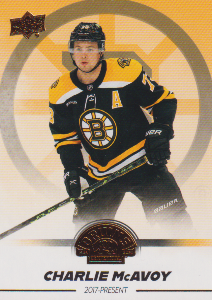 2023/24 Boston Bruins Centennial – Ch. McAvoy Bos 3
