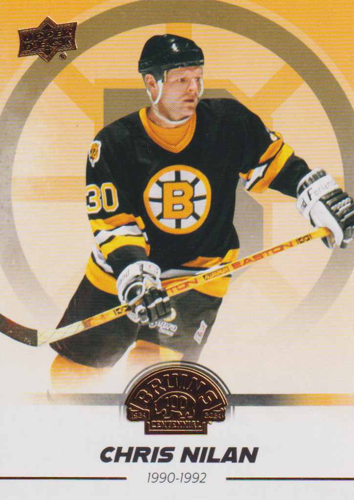 2023/24 Boston Bruins Centennial – Ch. Nilan Bos 7