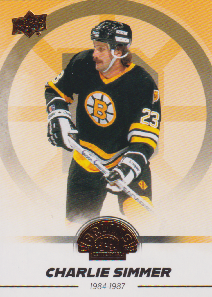 2023/24 Boston Bruins Centennial – Ch. Simmer Bos 17