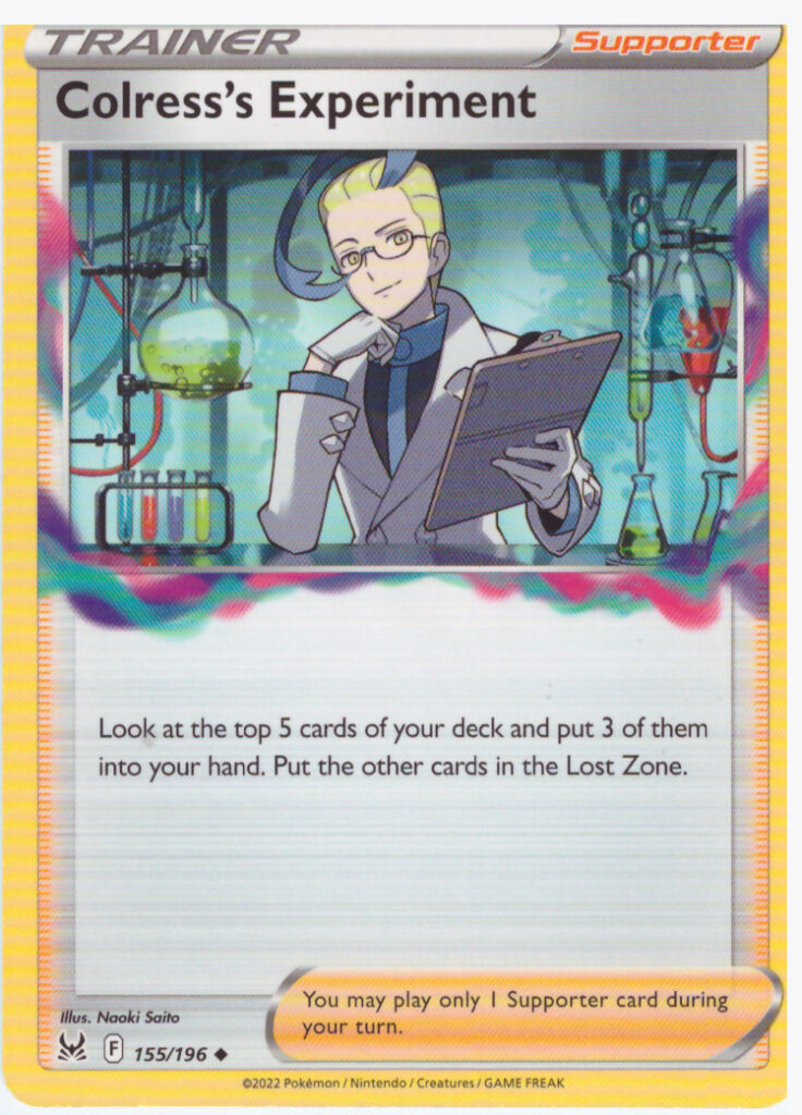 Sword & Shield 11: Lost Origin – Colress´s Experiment 155