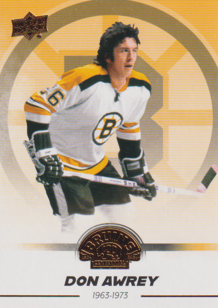 2023/24 Boston Bruins Centennial – D. Awrey Bos 92