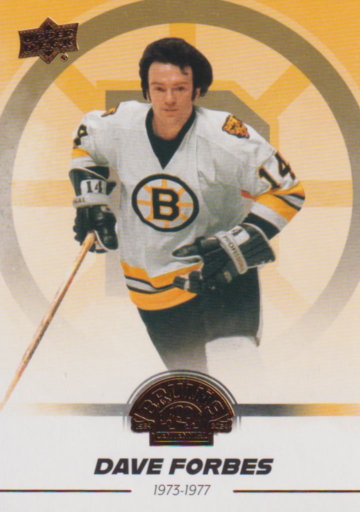 2023/24 Boston Bruins Centennial – D. Forbes Bos 39