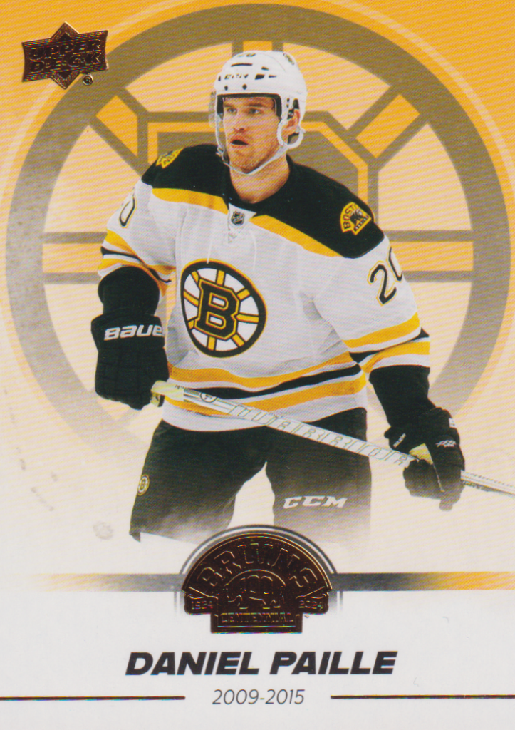 2023/24 Boston Bruins Centennial – D. Paille Bos 60
