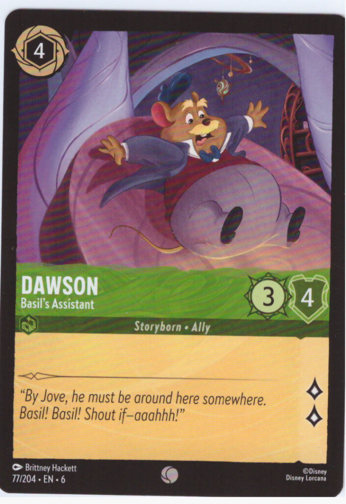 Lorcana 6: Azurite Sea – Dawson 77/204