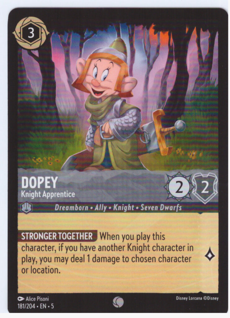Lorcana 5: Shimmering Skies – Dopey 181/204