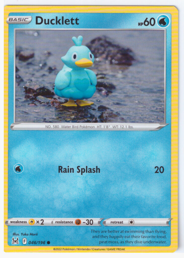 Sword & Shield 11: Lost Origin – Ducklett 046