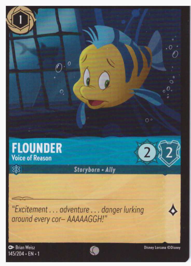 Lorcana 1: The First Chapter – Flounder 145/204