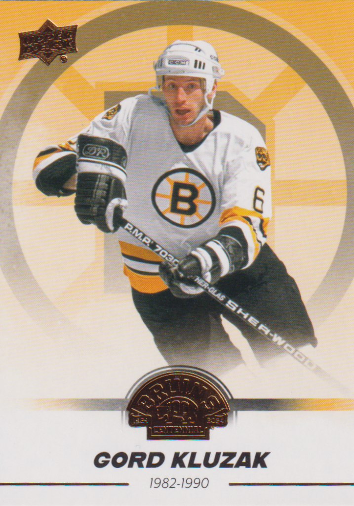2023/24 Boston Bruins Centennial – G. Kluzak Bos 41