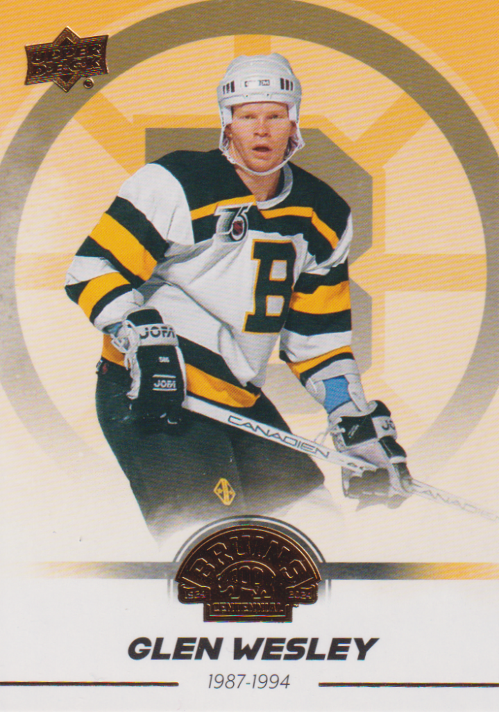 2023/24 Boston Bruins Centennial – G. Wesley Bos 87