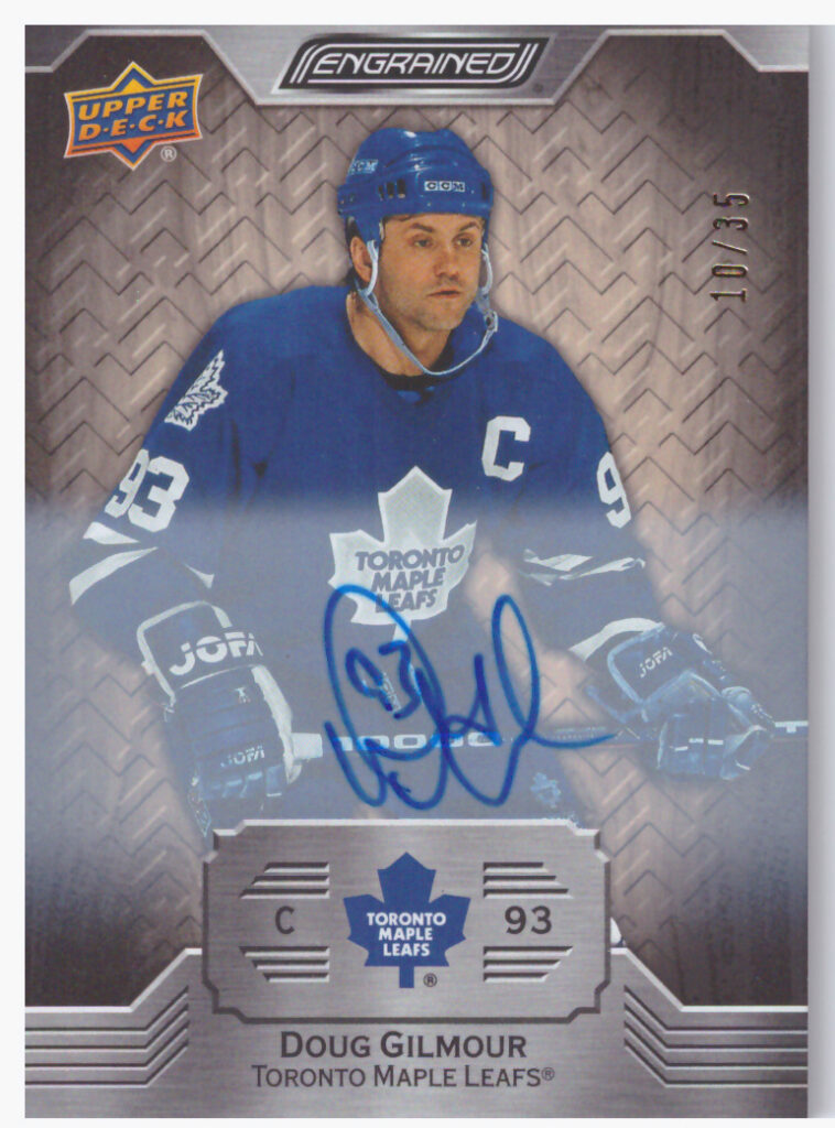 2023/24 UD Engrained – D.Gilmour Tor 92   /35