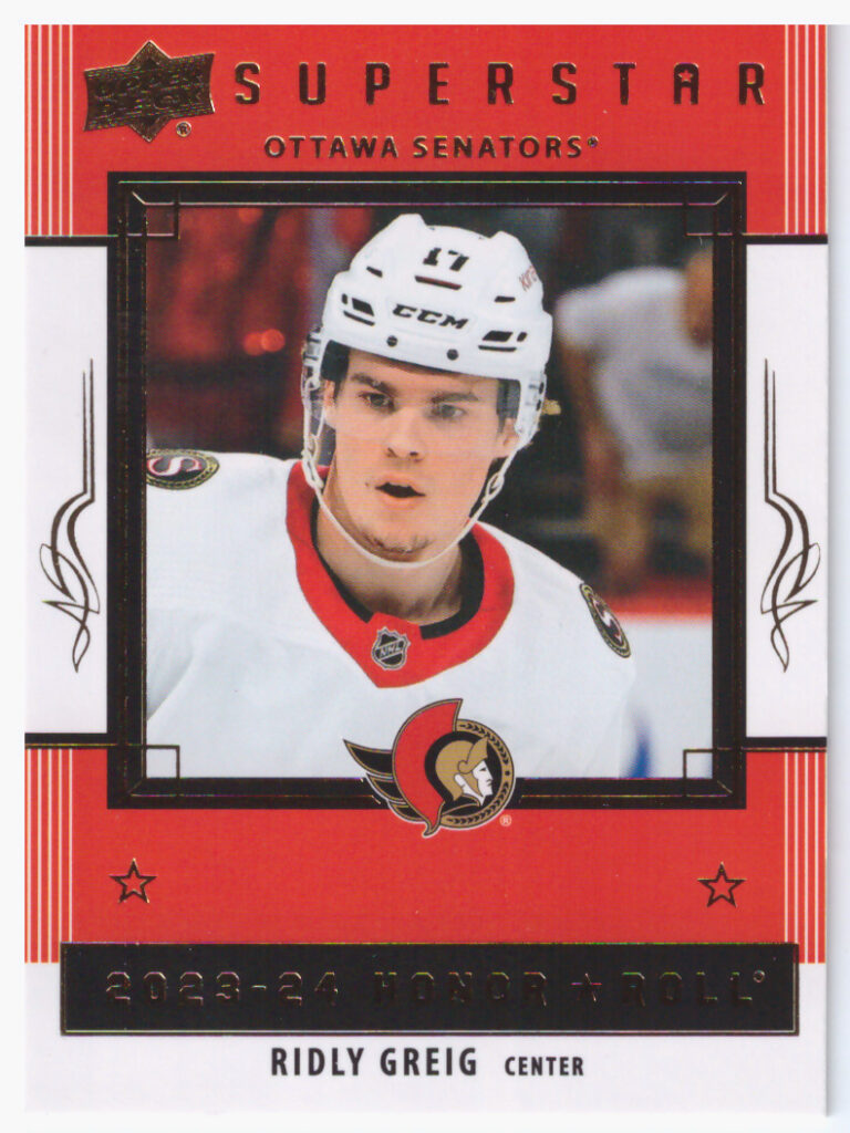 2023/24 Upper Deck Series 2 – R.Greig Ott HR-55