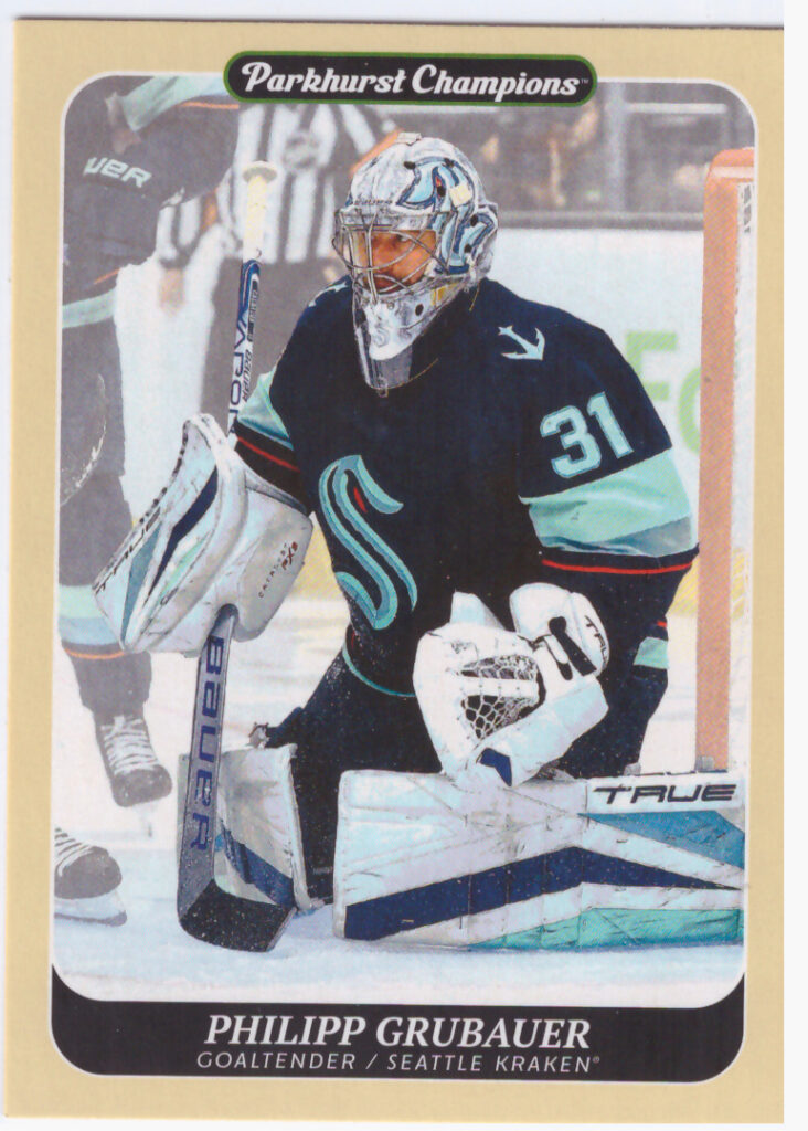 2023/24 Parkhurst Champions – P.Grubauer Sea 32