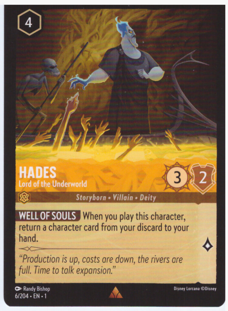 Lorcana 1: The First Chapter – Hades 6/204