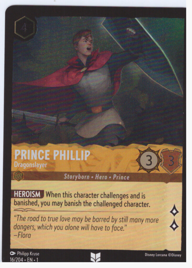 Lorcana 1:The First Chapter – Prince Phillip 16/204
