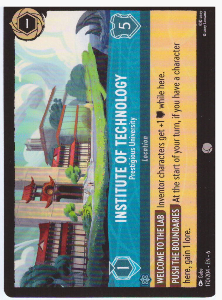 Lorcana 6: Azurite Sea – Institute of Technology 170/204