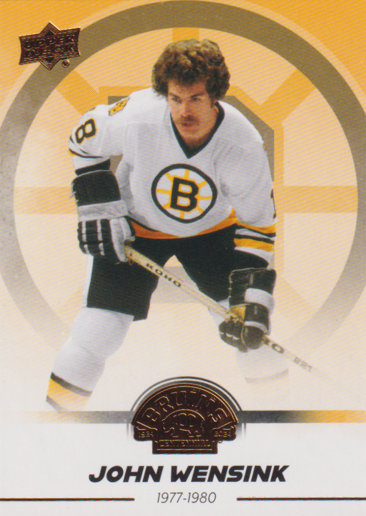 2023/24 Boston Bruins Centennial – J. Wensink Bos 59
