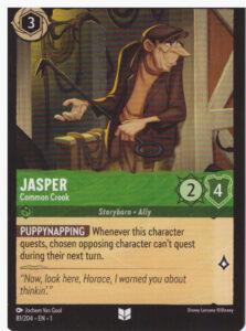 Lorcana 1:  The First Chapter – Jasper 81/204