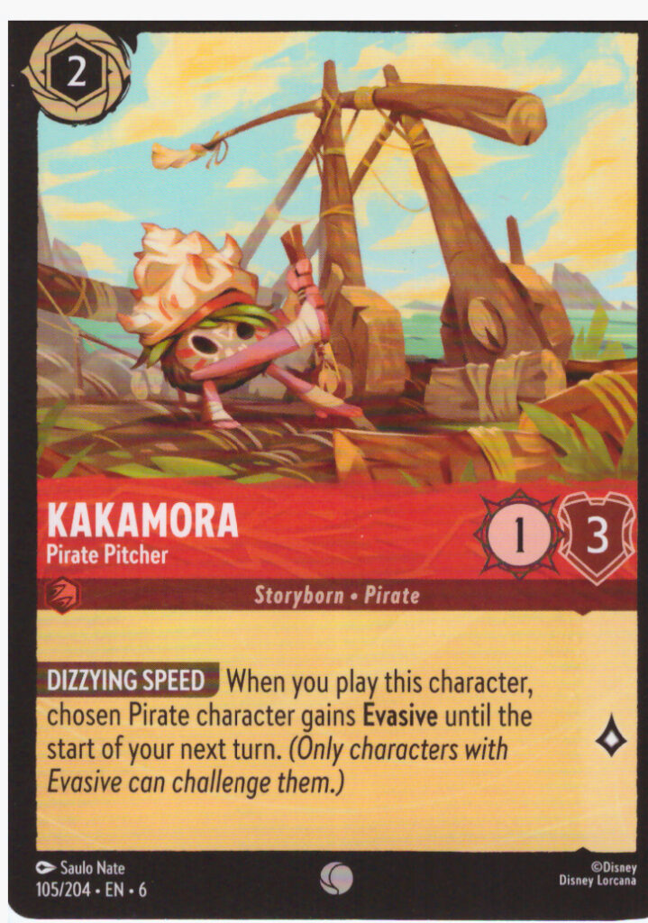 Lorcana 6: Azurite Sea – Kakamora 105/204