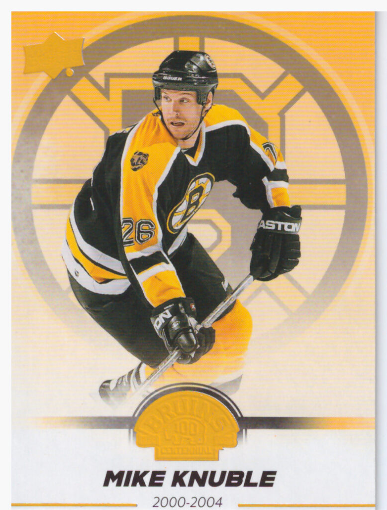 2023/24 Boston Bruins Centennial – M. Knuble Bos 75