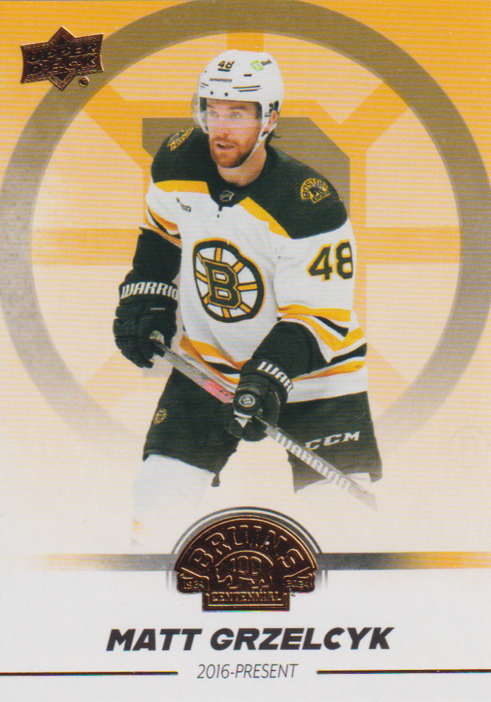 2023/24 Boston Bruins Centennial – M. Grzelcyk Bos 76