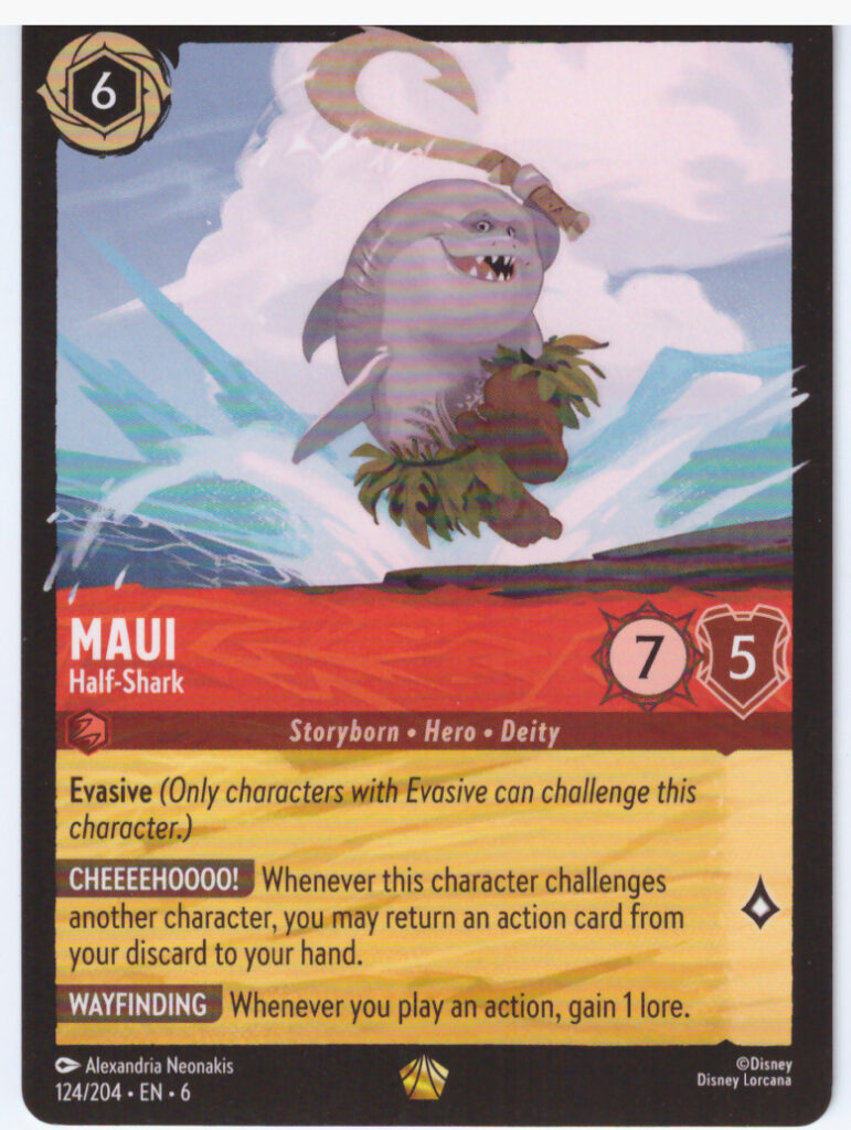 Lorcana 6: Azurite Sea – Maui 124/204