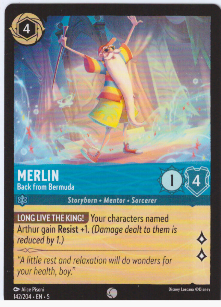 Lorcana 5: Shimmering Skies – Merlin 142/204