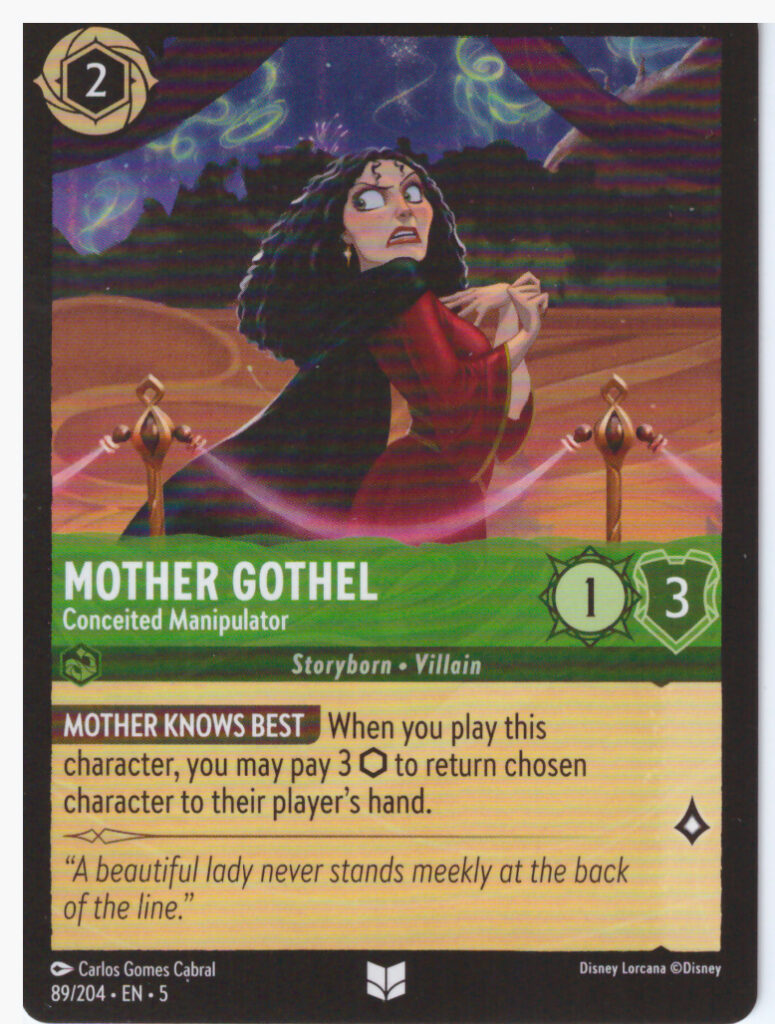 Lorcana 5: Shimmering Skies – Mother Gothel 89/204