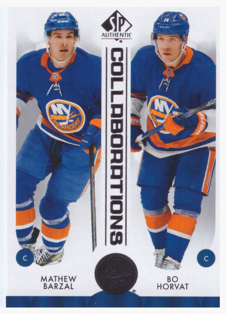 2023/24 SP Authentic – M.Barzal, B.Horvat Nyi C-17