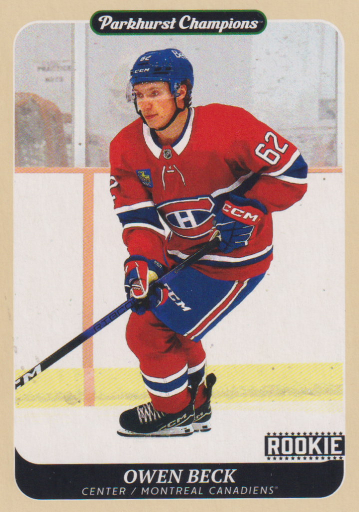 2023/24 Parkhurst Champions – O. Beck Mon 235