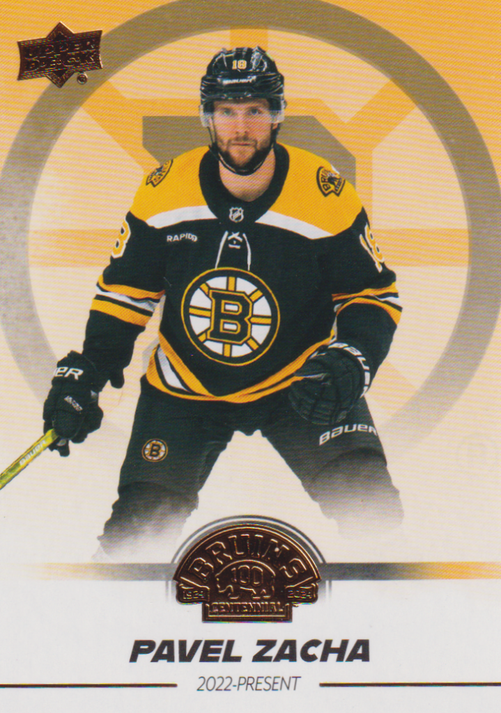 2023/24 Boston Bruins Centennial – P. Zacha Bos 34